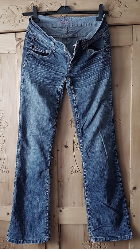 Jeanshose, LIVRE Gr.38 blau Schlaghose