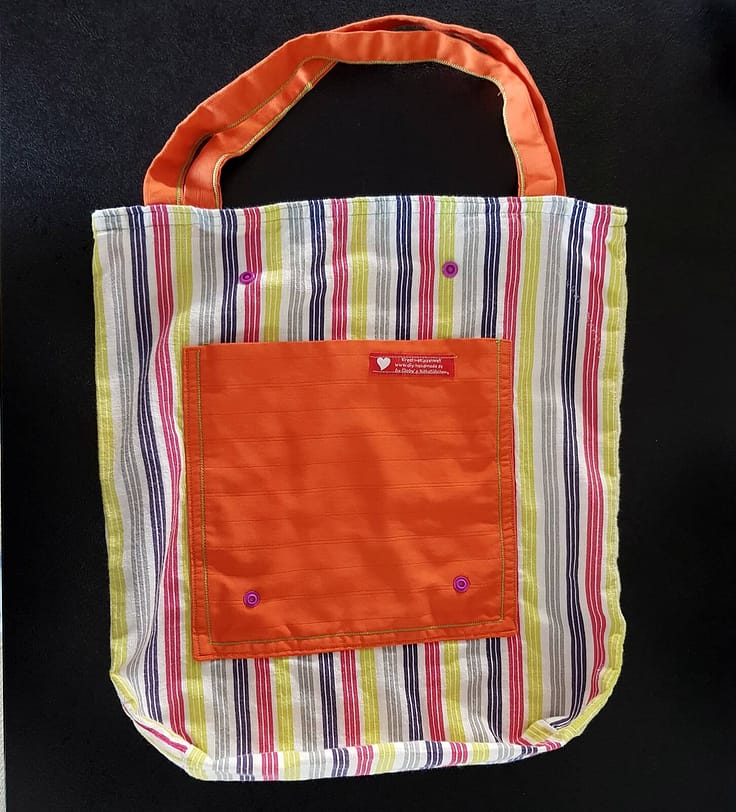 faltbare Stofftasche, Einkaufsbeutel
