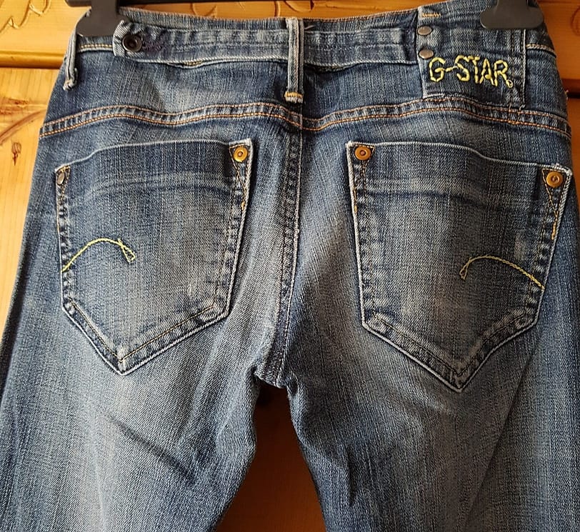 Jeanshose, G-Star, Midge straight, 30/34