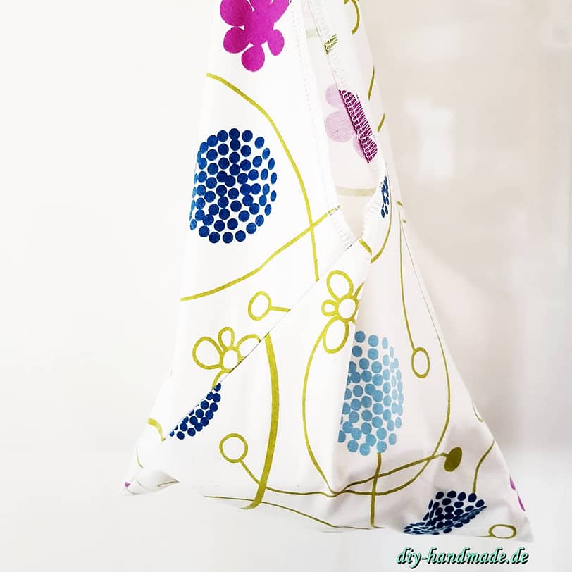 Origami, Bento Bag, Dreieckstasche 2