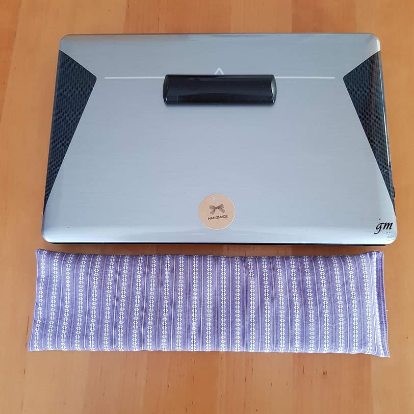 Unterarmauflage lila, Handgelenkauflage