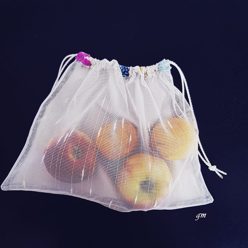 Kartoffelnetz für Gemüse, Stoffbeutel