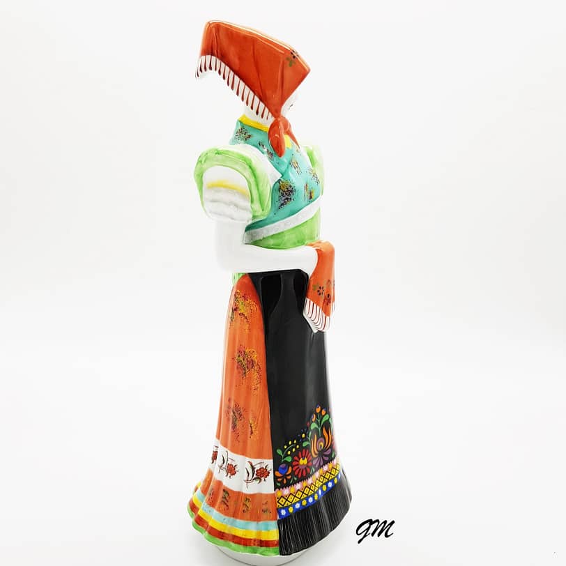 Matyo Frau, Hollóháza Porzellanfigur