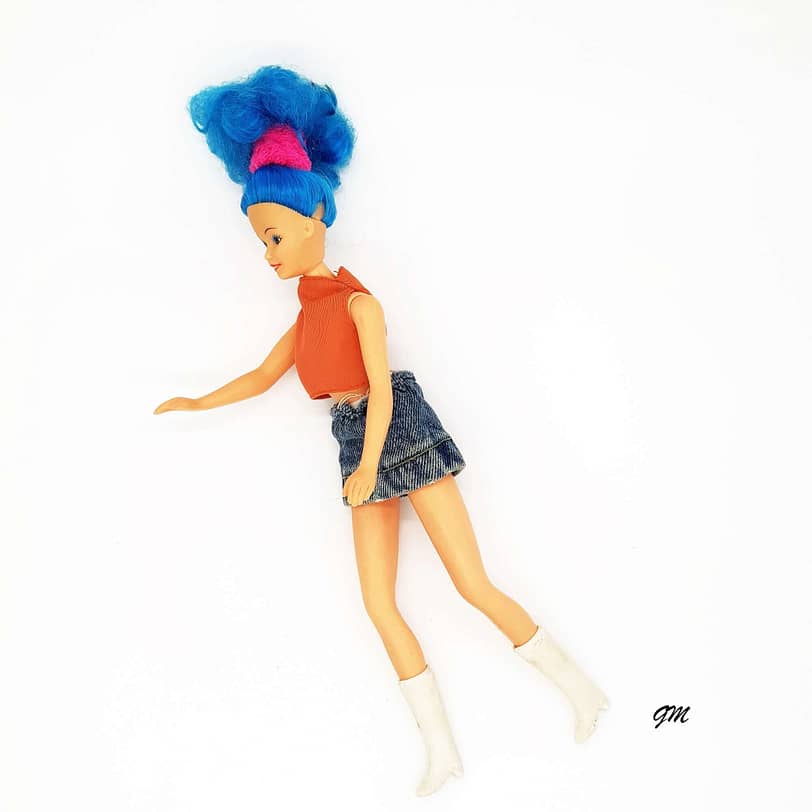 "Barbie" blaues Haar „Lookalikes“