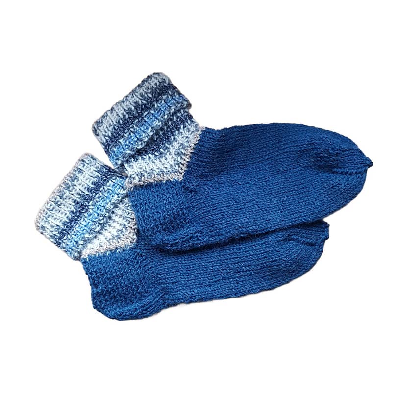 Kindersocken 26 blau.j