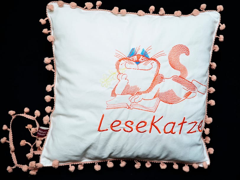 Kuschelkissen für Katzenliebhaber